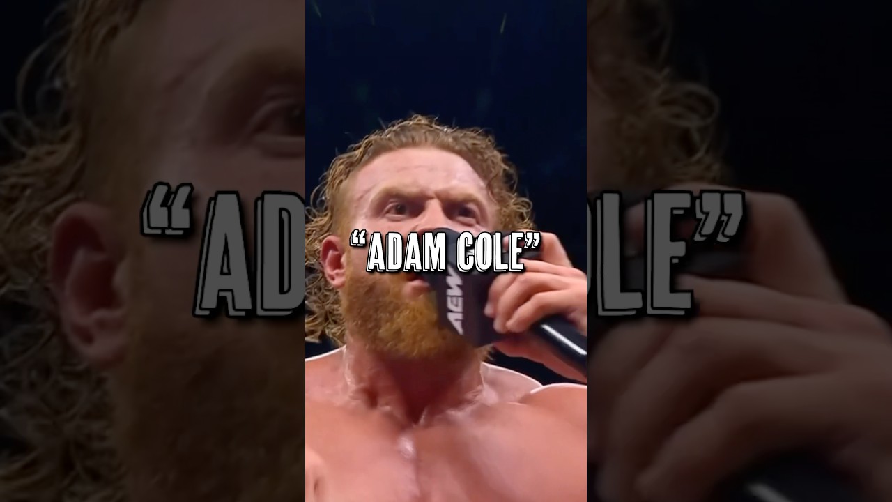 The &ldquo;old&rdquo; Adam Cole is back! | #shorts #wrestling #aew #wwe #adamcole #buddymatthews