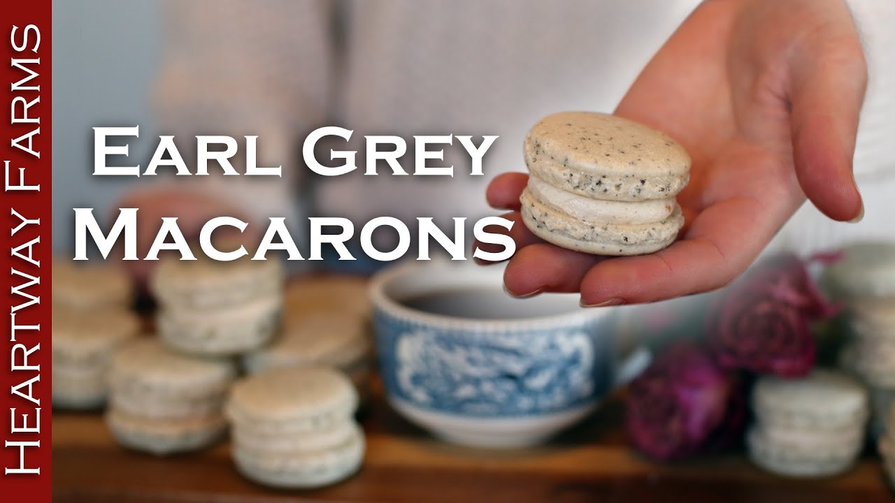 How To Make French Macarons: Earl Grey pastries are not as hard as you think! | Heartway Farms