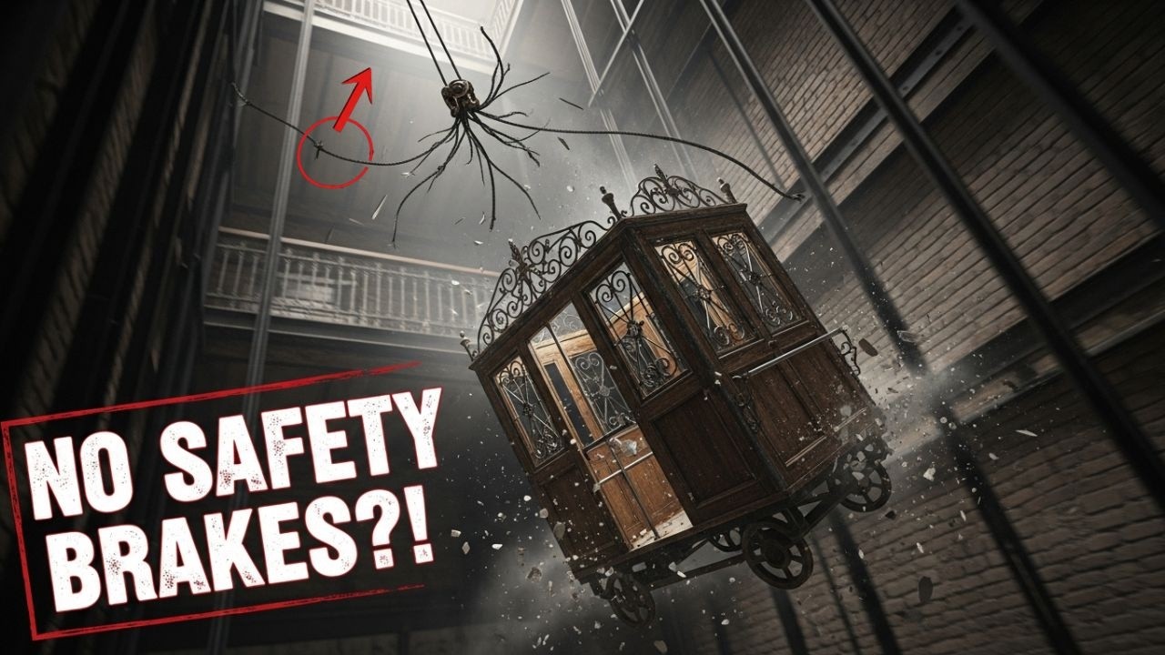 The First Electric Elevator Accident (1850s) &mdash; The Disaster That Changed Safety Forever ⚡⬆️