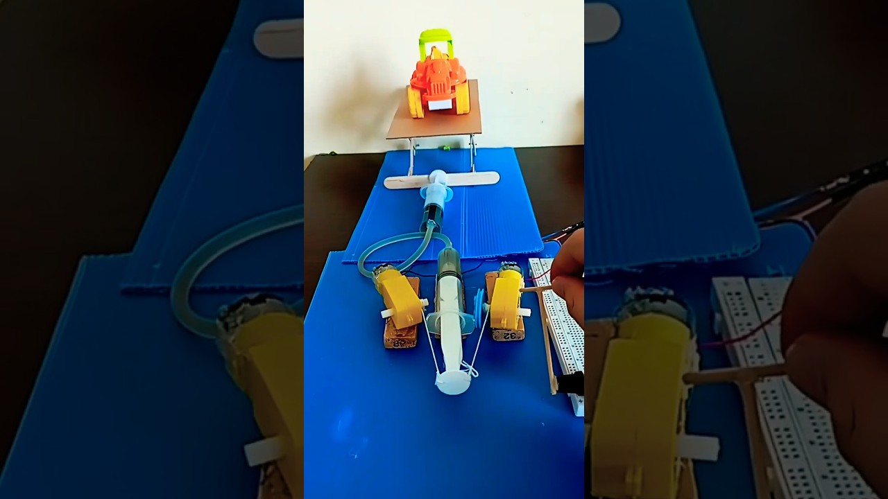 Hydraulic Lever Control with Potentiometer