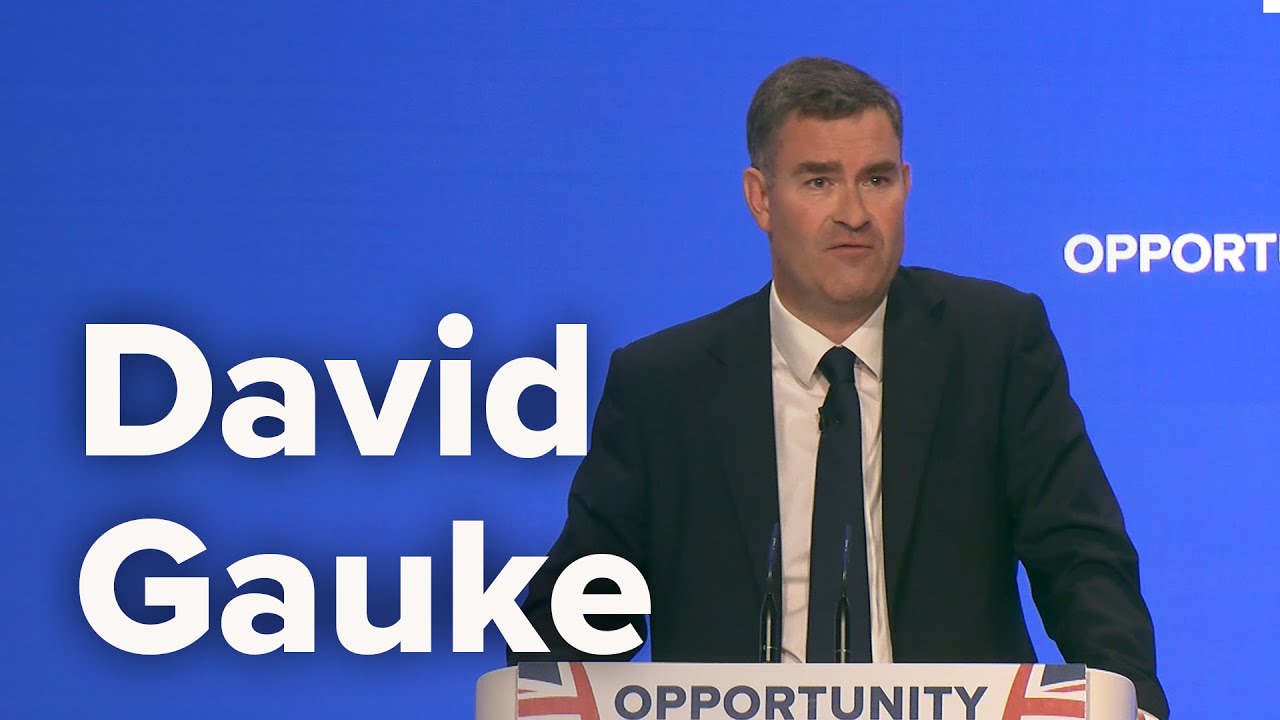 David Gauke, Lord Chancellor and Secretary of State for Justice - Conservative Party Conference 2018