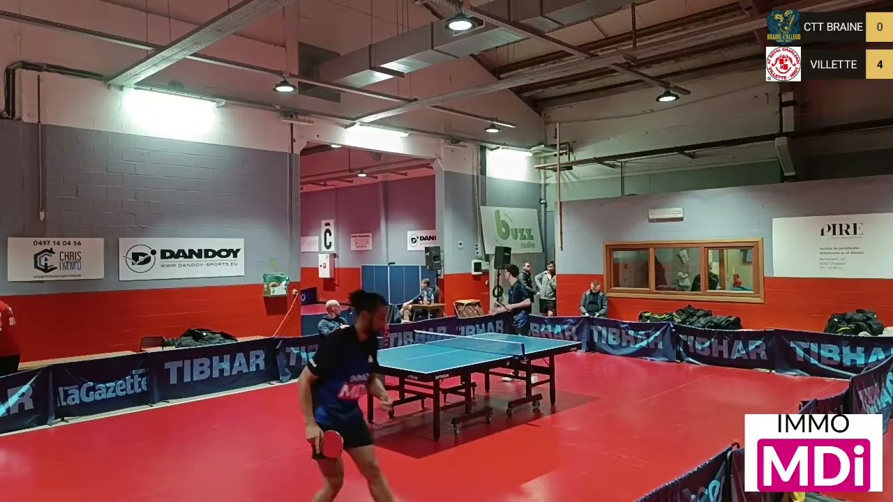 National 1 Villette -Braine/ G-A Diouf (B0) VS Manoe Jasinski (B0)