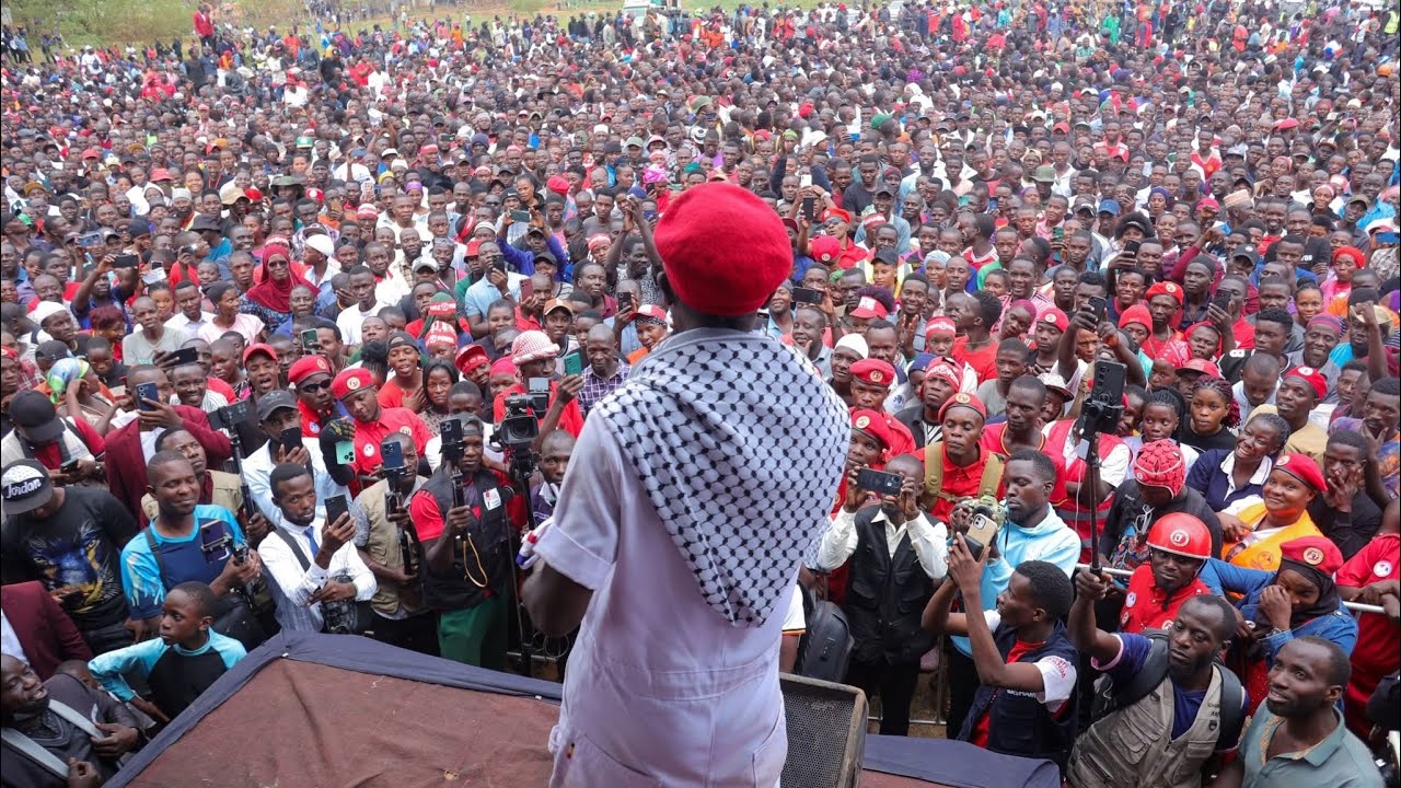 Walukaga, Daxx Vibez, Geofrey Lutaya, Kapere, Eddy Yawe campaign for Nalukoola in Kyebando