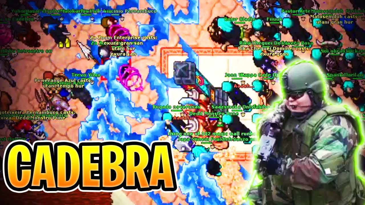 Ddd lidera Team Pune contra Team Alliance War Cadebra - Tibia #GameLab