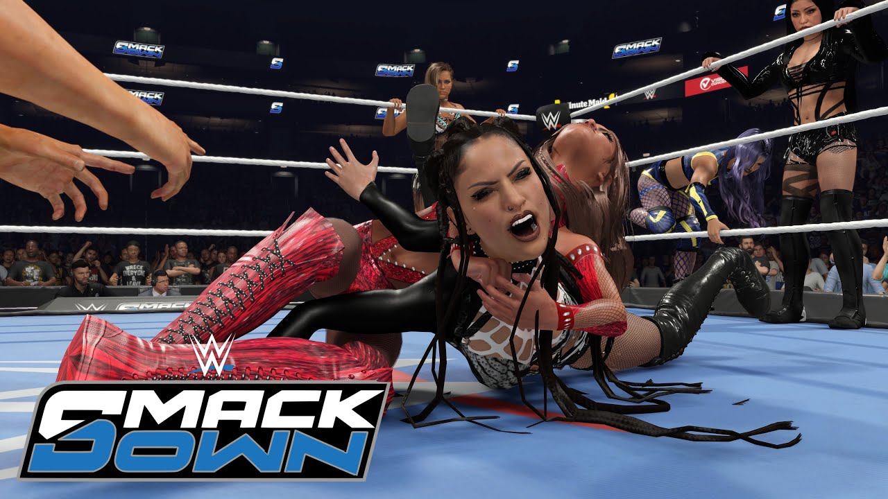 WWE 2K25 TEAM ALEXIA VS TEAM MADISON| SMACKDOWN