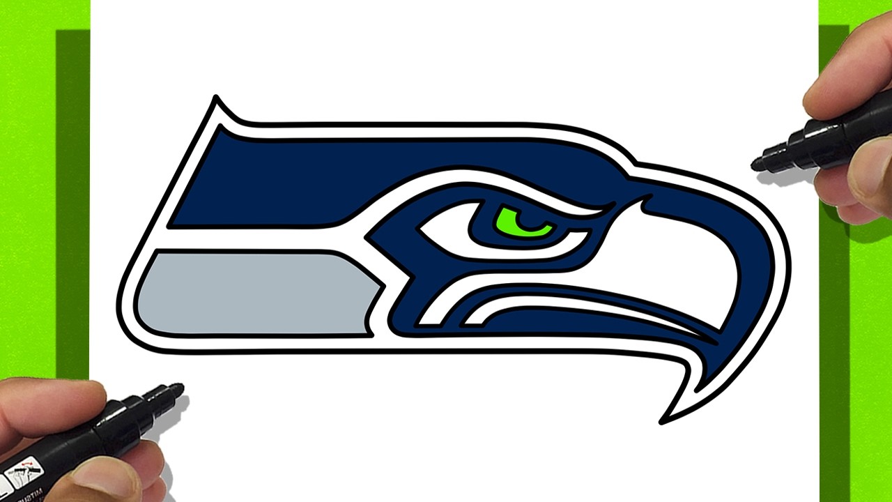 How to Draw Seattle Seahawks | SUPER BOWL LX 2026