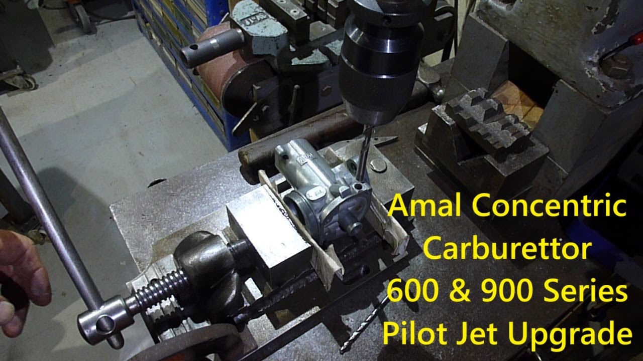 Amal Concentric 600 & 900 series Pilot Jet Upgrade