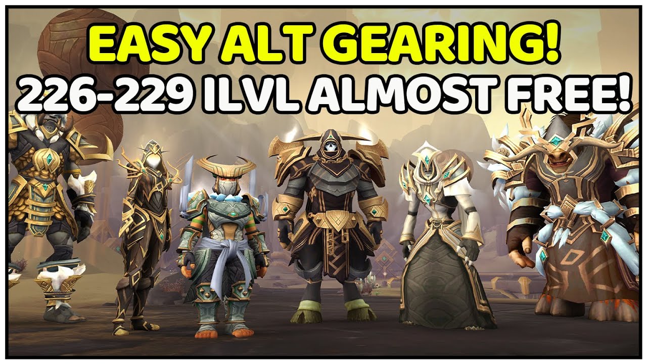 QUICK & EASY ALT Gearing In Patch 9.2! | Shadowlands