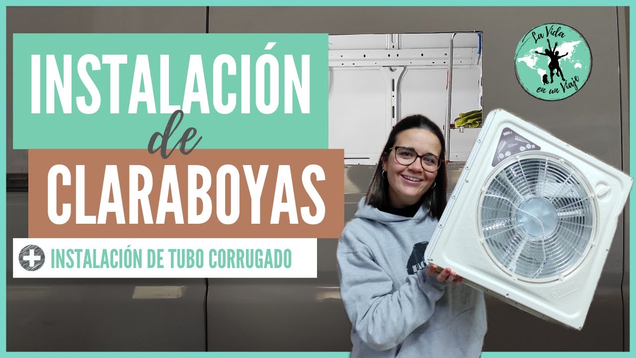 Cómo INSTALAR CLARABOYAS en furgoneta camper🚐 | #6 Camperización furgoneta🚐