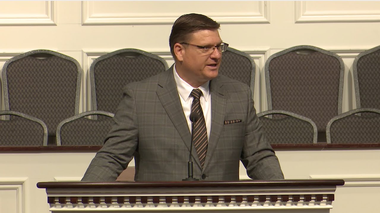 Bro. John Evertson preaching 