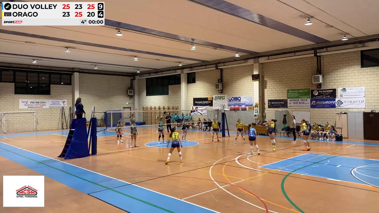 U16 - Duo Volley Castellanza Nera vs. Locatelli Orologi Orago 16 Eccellenza - 1°, 2° e 3° set