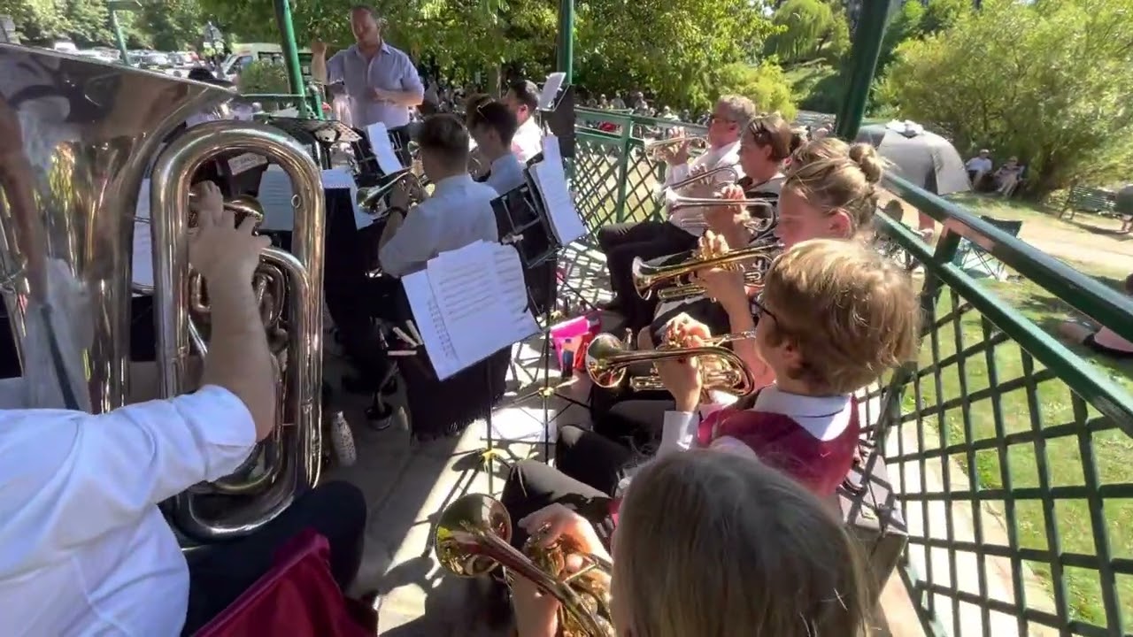 7 - BD1 Band - Wetherby Bandstand - 10th July 2022 - Jupiter  I vow to thee My Country