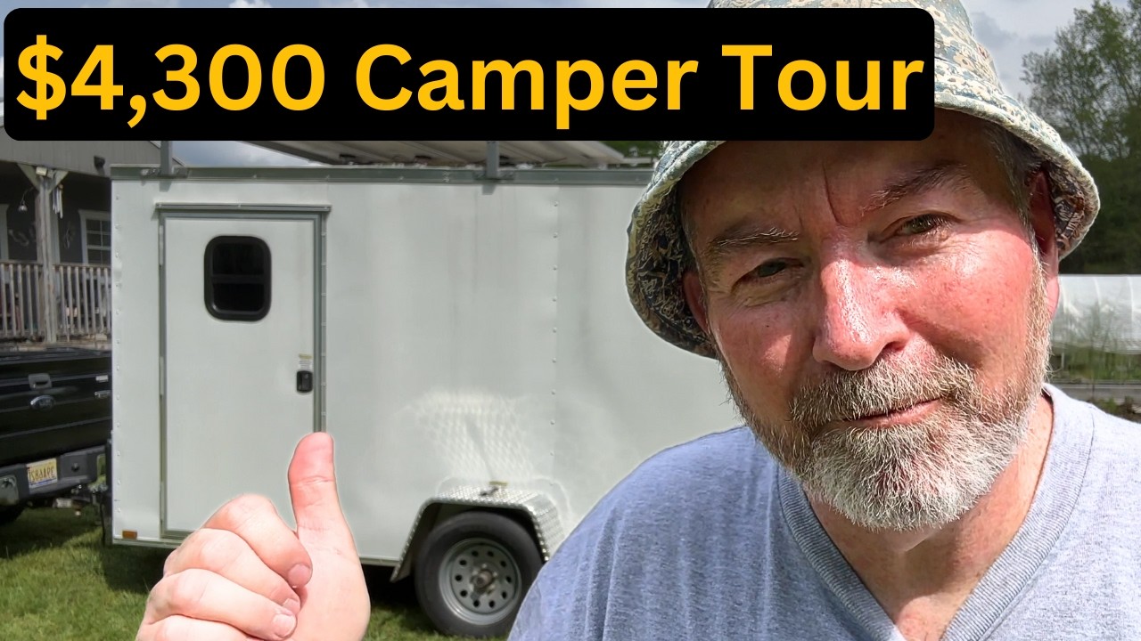 Inside Our DIY Cargo Trailer Camper (Full Tour)