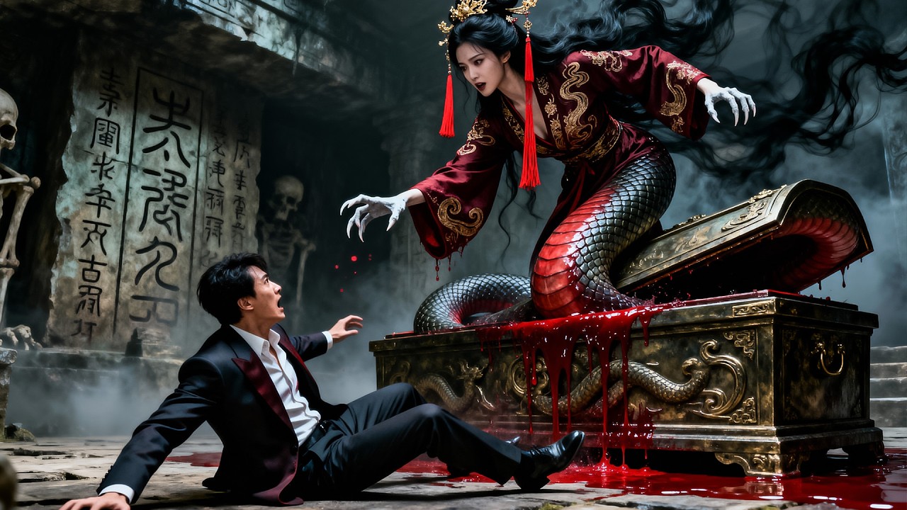 【最新悬疑电影】男人掉入神秘洞穴，竟意外解开远古封印，放出千年恶魔💀! #電影 #刑侦 #movie #大陆剧 #film