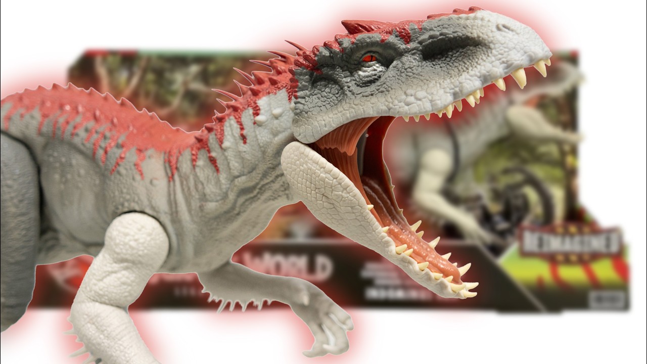 Jurassic World Legacy Collection Reimagined Real Feel Indominus Rex UNBOXING & REVIEW #JurassicWorld