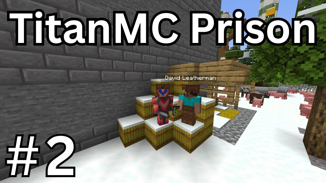 АЛМАЗЫ!! - TitanMC Эпизод 2 (Тюрьма в Minecraft Classic)