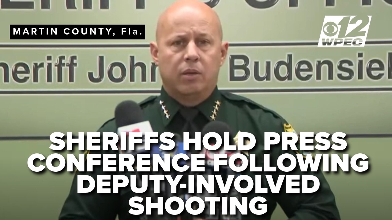 New details on deputy-involved shooting expected in Treasure Coast Sheriffs' news conference