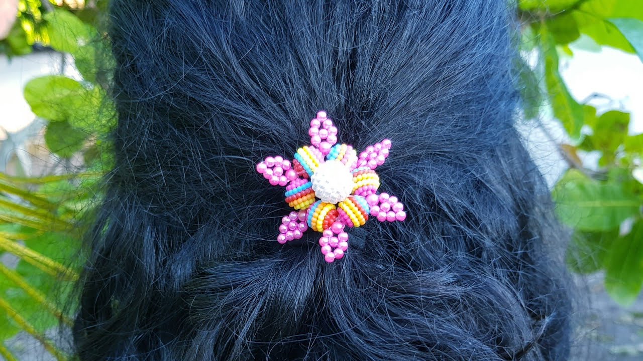 COMO FAZER XUXINHA DE CABELO DE  PEROLAS PRIMAVERIL