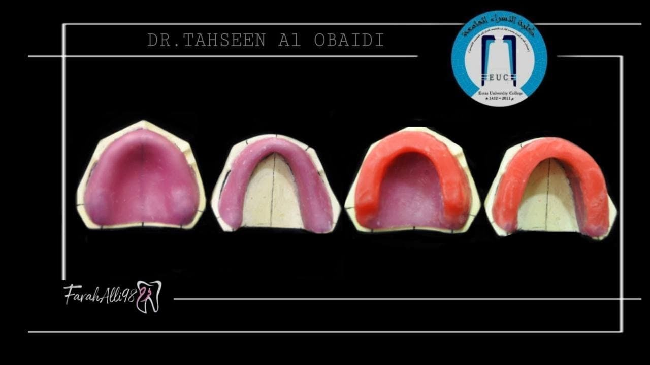 Part 3 | Record base and bite rim (Occlusal Rim)خطوات مع شرح اسفل الفديوديمو صناعه اسنان الجزءالثالث