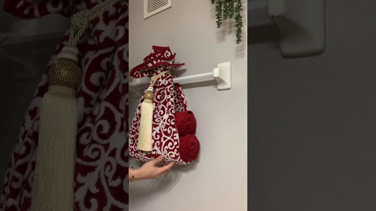 Aprende a colocar las toallas en tu baño