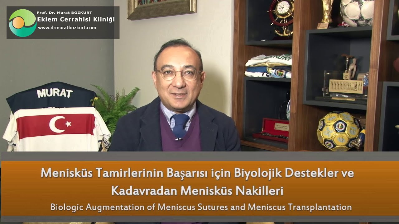 Menisküs Tamirlerinin Başarısı için Biyolojik Destekler ve Kadavradan Menisküs Nakilleri