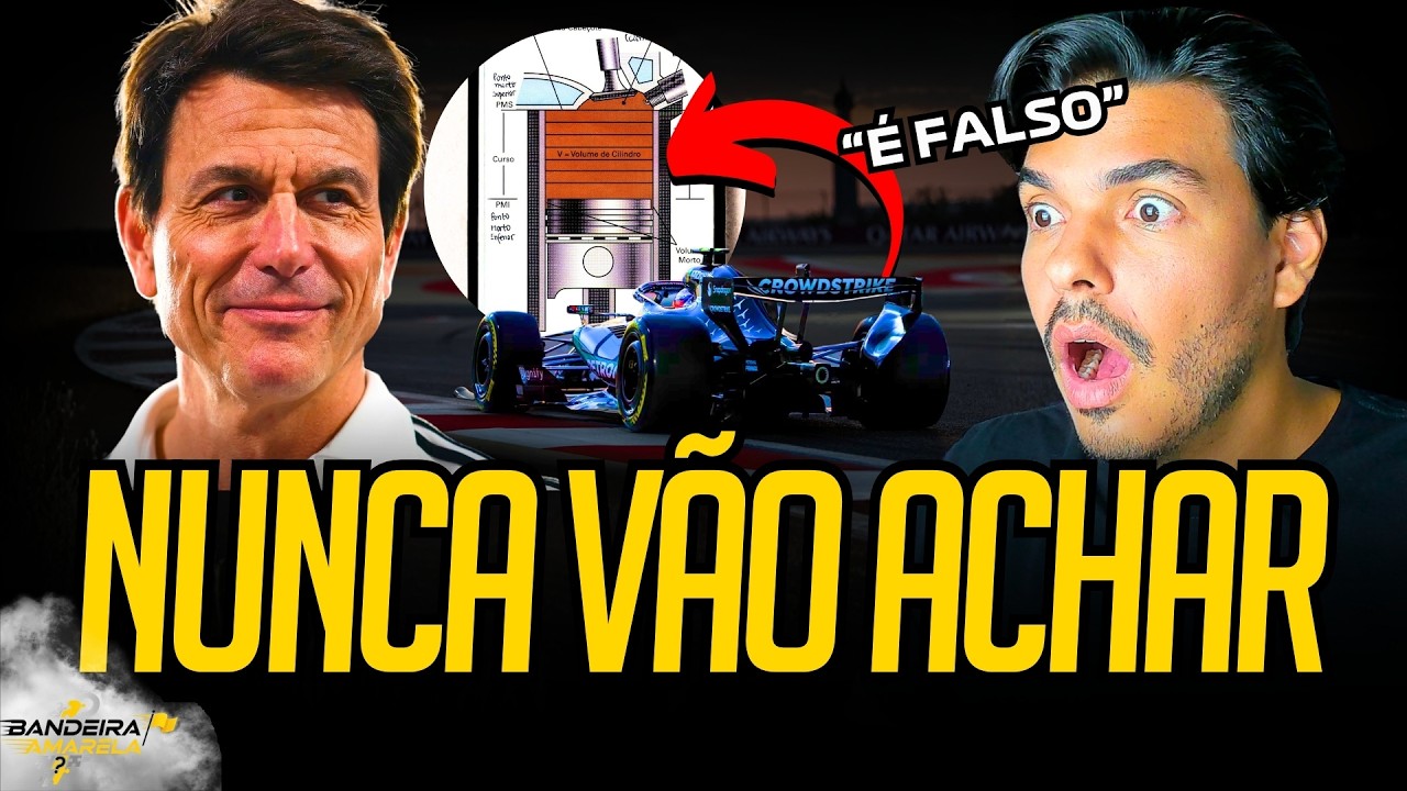 A Mercedes ENGANOU A F1 INTEIRA com TRUQUE da 