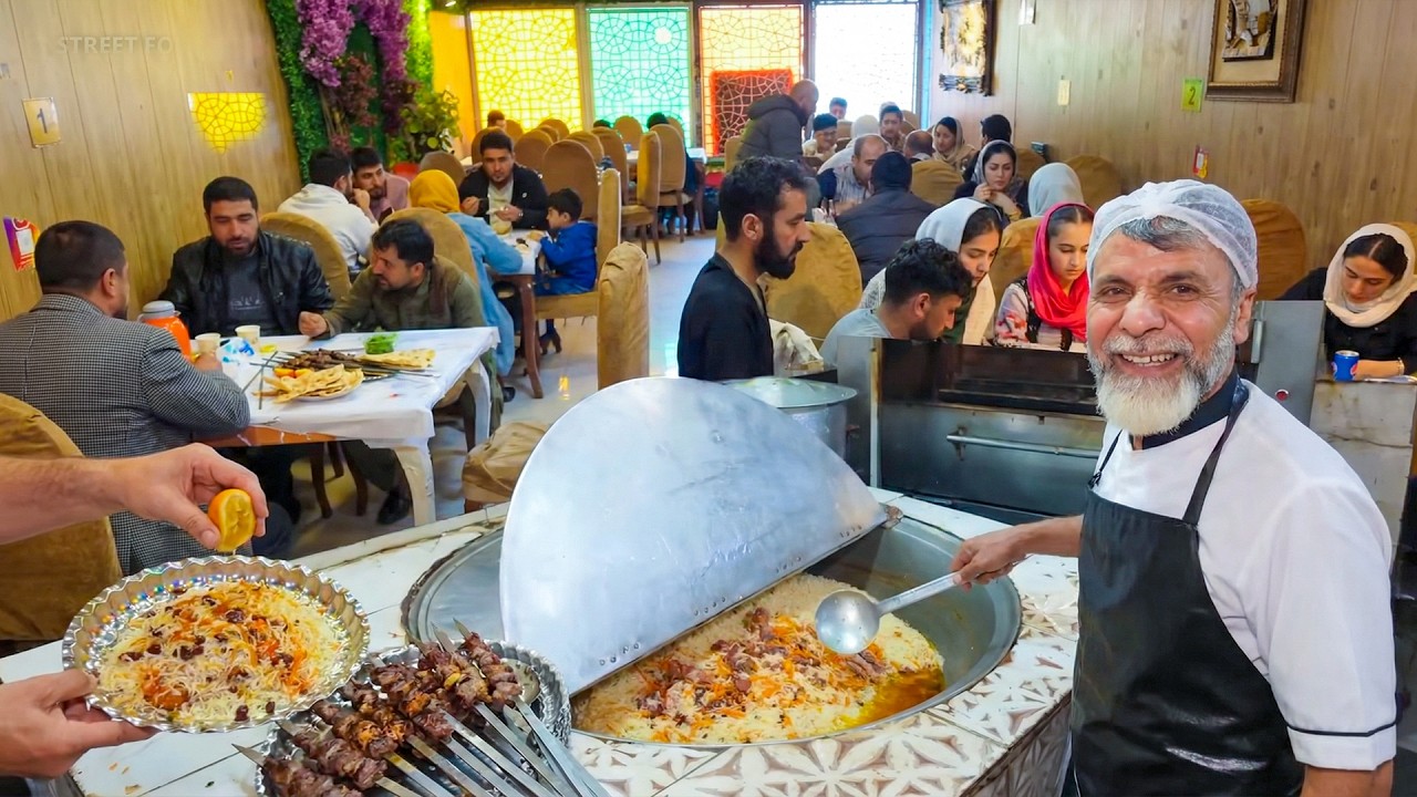 37 Years of Afghan Cooking Passion — Inside Tehran’s Hidden Afghan Restaurant