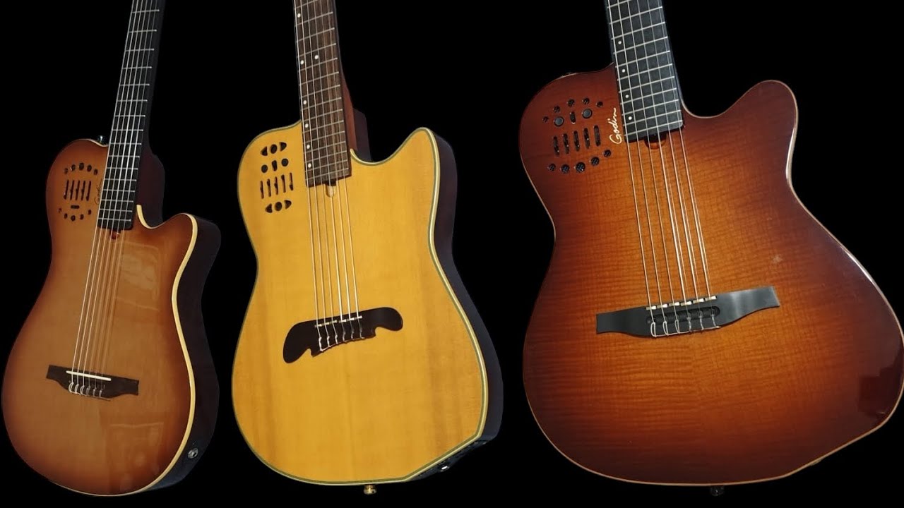 Comparativo entre violões: Godin ACS SA, Condor Midi Plus e Godin Grand Concert Duet Ambiance