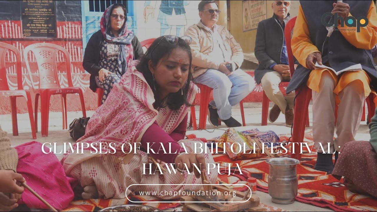 Glimpses of Kala Bhitoli Festival:Hawan puja