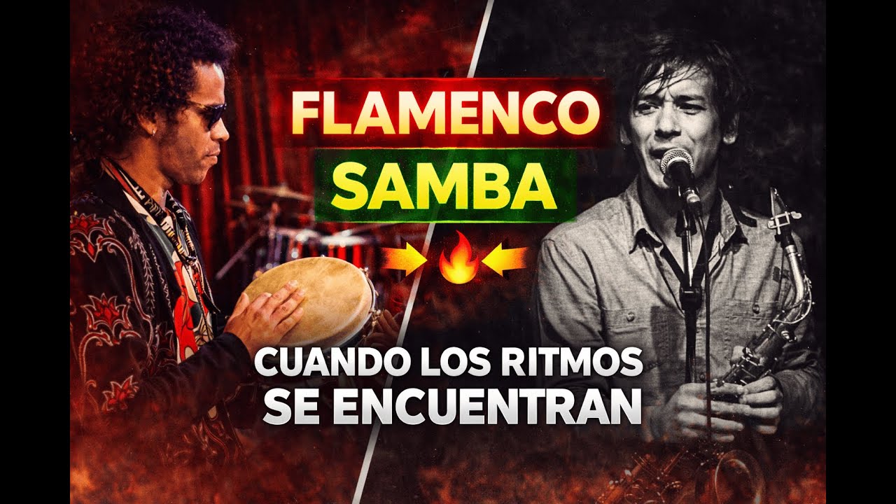 Bulerías en Pandeiro + Samba | El ritmo no tiene fronteras (con Antonio Lizana)