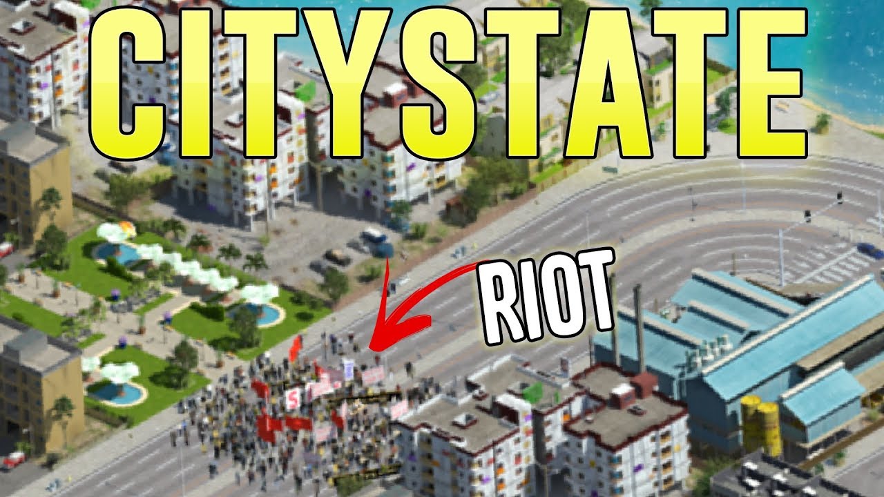 Massive Protest Riots, Outrage & A Flourishing City? - Citystate Gameplay