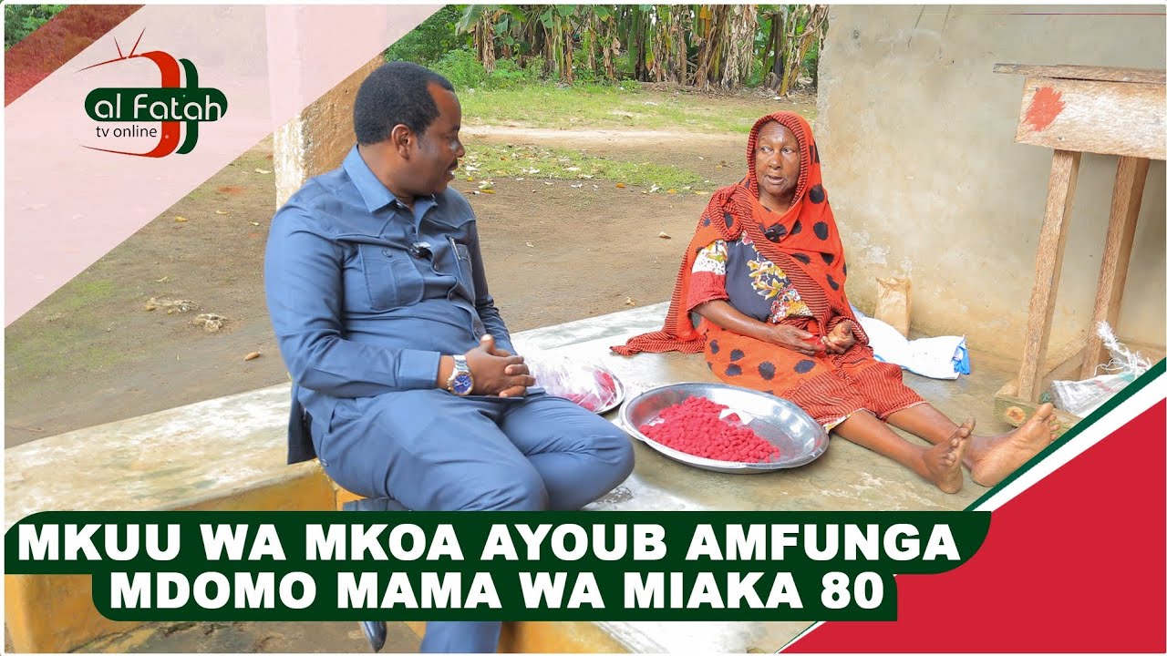 MKUU WA MKOA AYOUB AMFUNGA MDOMO MAMA WA MIAKA 80.