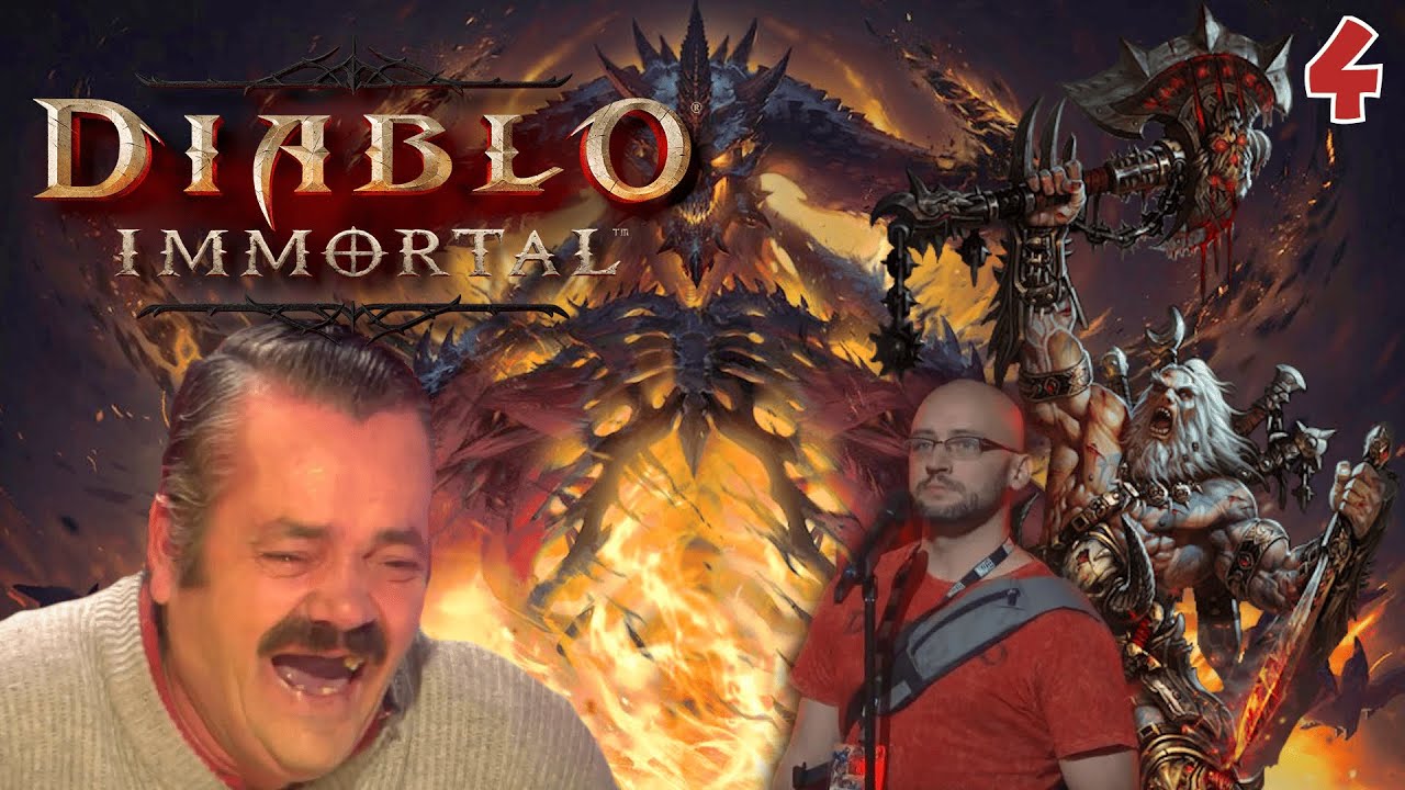 Diablo Immortal - Infuriating Barbarian levelling - Terrible controls