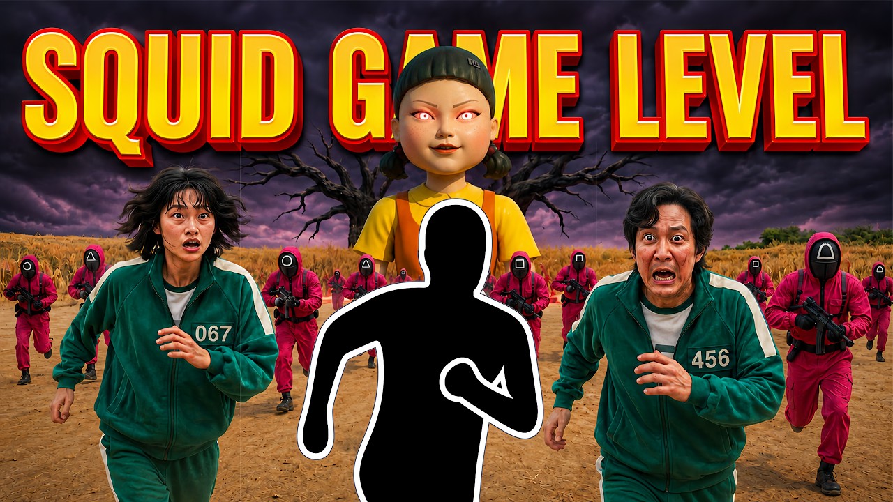 Immersive Interactive Warm-up | 🦑 POV SQUID GAME REBELLION🔺| |Viral Challenge | Fun Workout