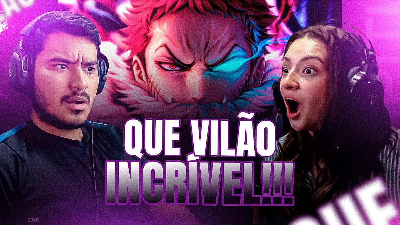 (SURPREEENDEU!) REACT EM CASAL: AniRap | ♪ Katakuri | Futuro no Olhar | AniRap (@HunterMsc)