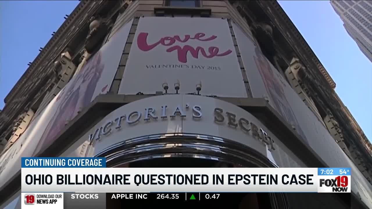 Ohio billionaire questioned in Epstein case