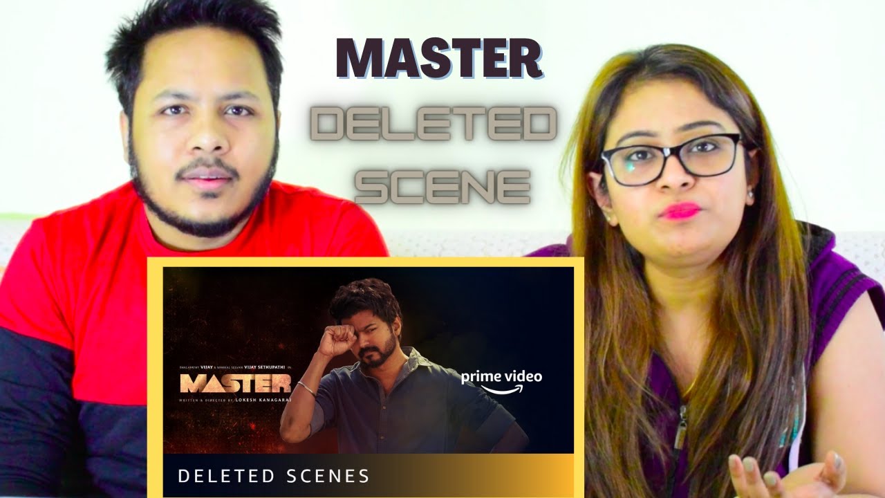 Master - Deleted Scene REACTION | Thalapathy Vijay, Vijay Sethupathi |Amazon Prime Video