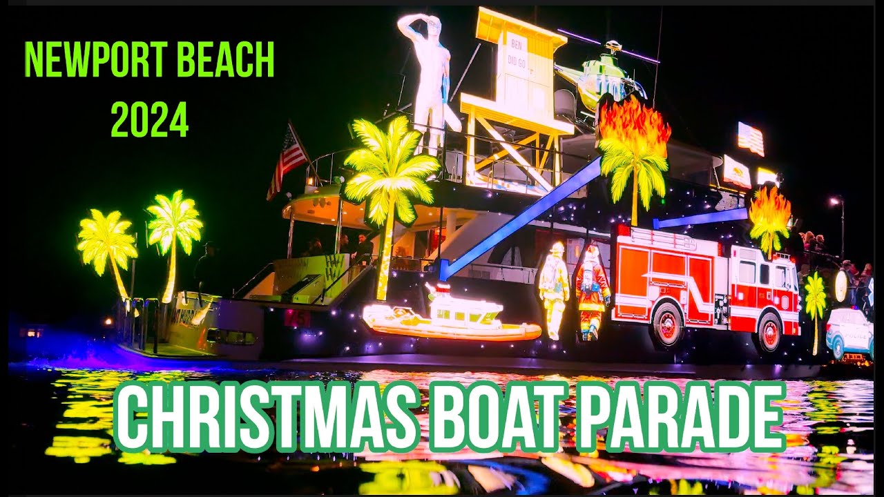 Christmas Boat Parade Newport Beach 2024