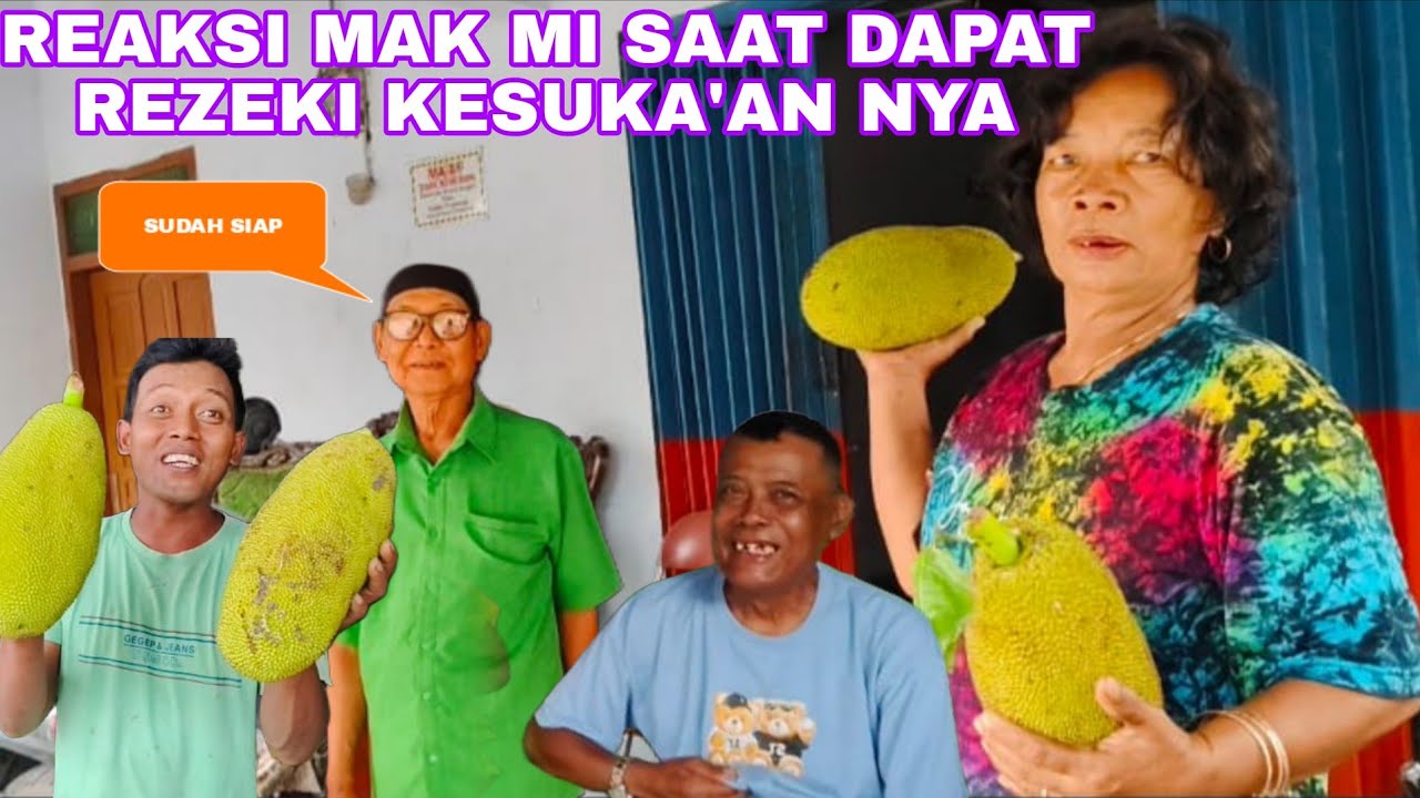 REAKSI MAK MI SAAT DAPAT REZEKI KESUKAAN NYA