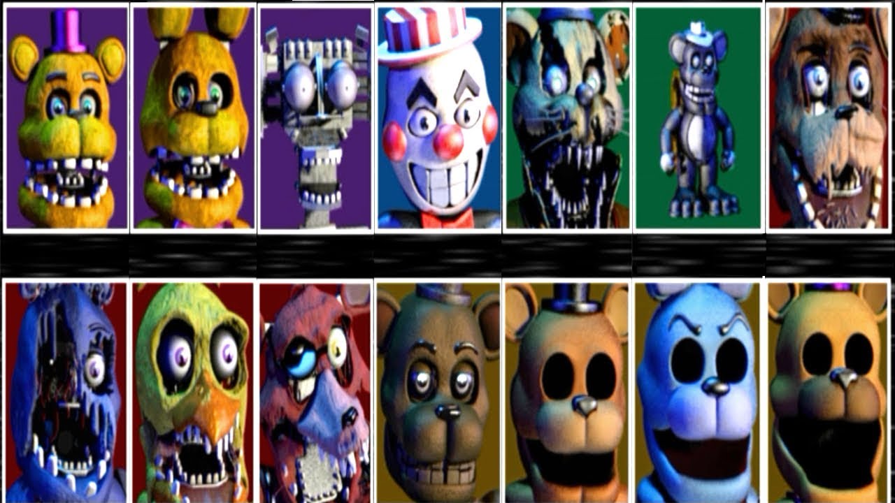 FredBear and Friends: Left to Rot / ALL JUMPSCARES