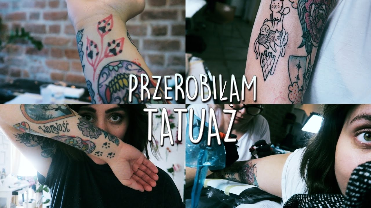 PRZERABIAM TATUAŻE! Nowe dziary.