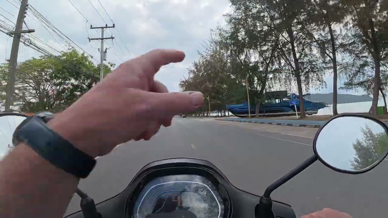 A ride down Prachuap Beach Road
