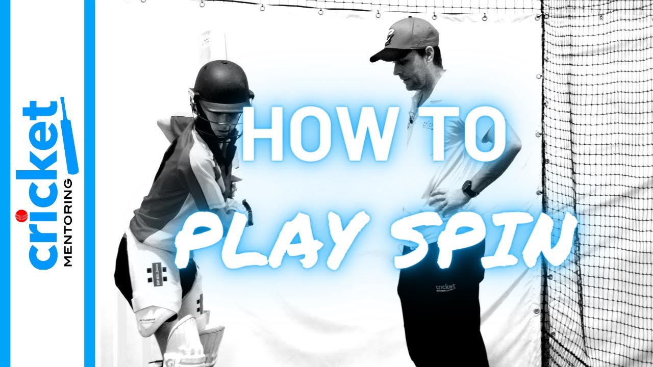 HOW TO BAT AGAINST SPIN BOWLING | CRICKET COACHING