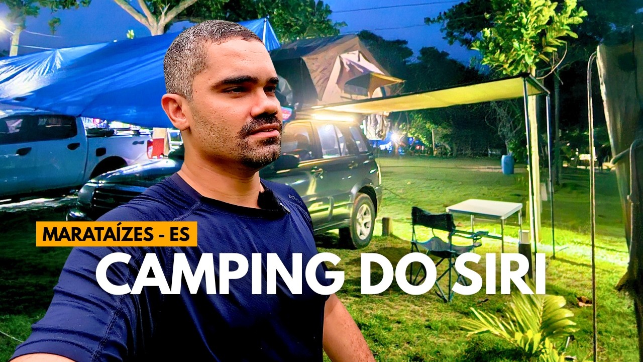 SAÍ DO ESTADO DO RJ E FUI ACAMPAR NO ESPÍRITO SANTO