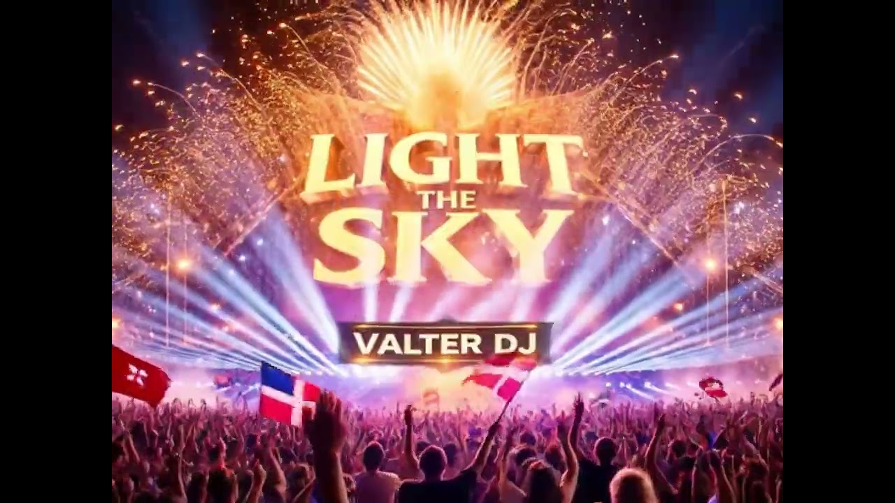 LIGHT THE SKY 🚀 Festival EDM 145 BPM | Valter DJ | Mainstage Anthem