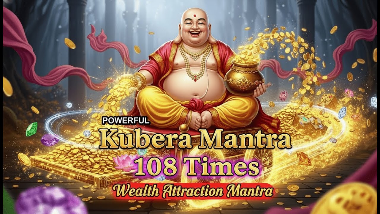 Kubera Mantra 108 Times for Wealth & Prosperity | Powerful Chant to Remove Financial Debt #mantra