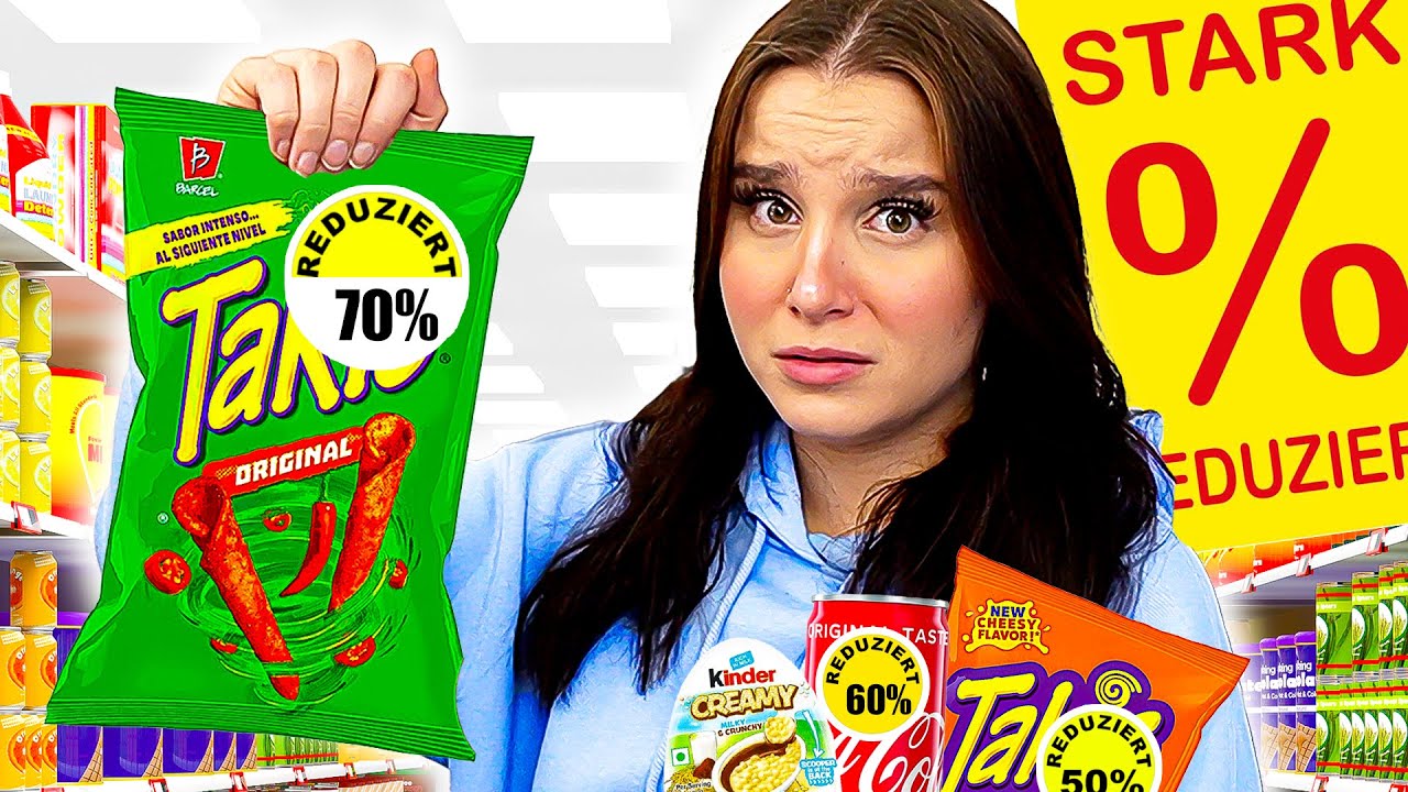 1 Tag nur REDUZIERTES Essen ! 😳🍲 (Alles abgelaufen) - Celina
