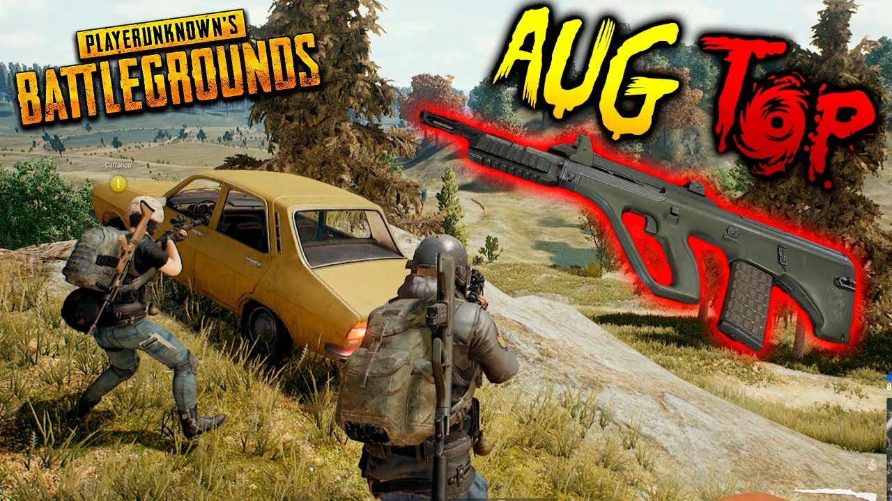 ¡EL ARMA SIN RECOIL! AUG TOP PUBG! | PLAYERUNKNOWN'S BATTLEGROUNDS (PUBG)