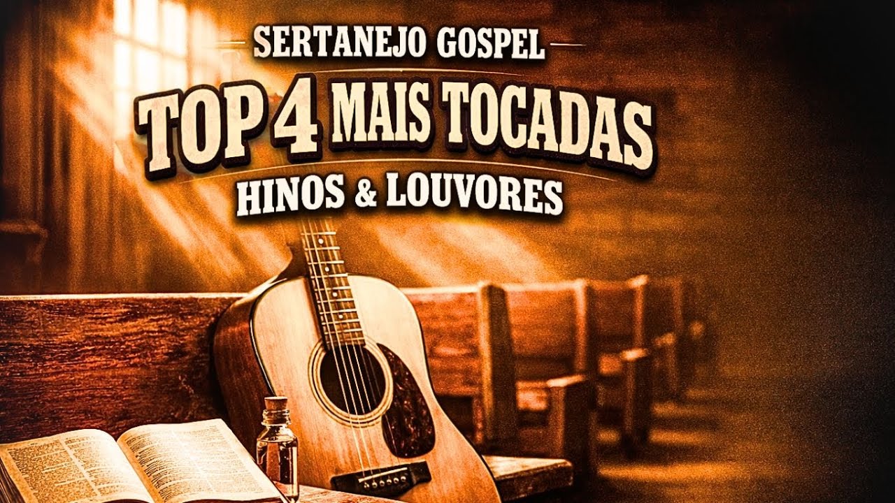 HINOS SERTANEJOS | TOP 4 MAIS TOCADAS (SERTANEJO GOSPEL)