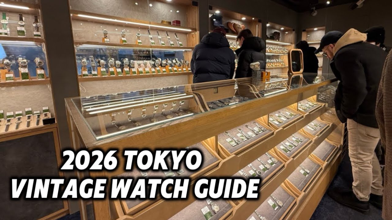 2026 Vintage Watch Guide: Rare Rolex, Omega & More at Nakano Broadway (Tokyo)